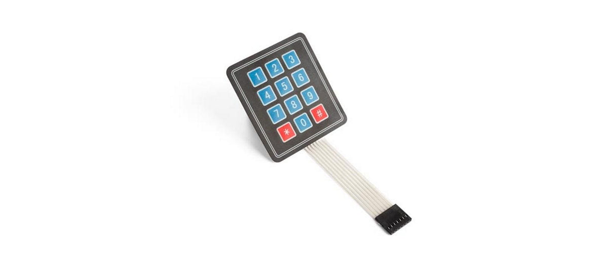 Whadda 3 x 4 MATRIX MEMBRANE KEYPAD
