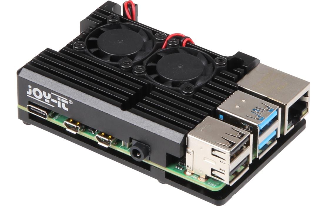 JOY-IT Armor Case Block Active für Raspberry Pi 4B