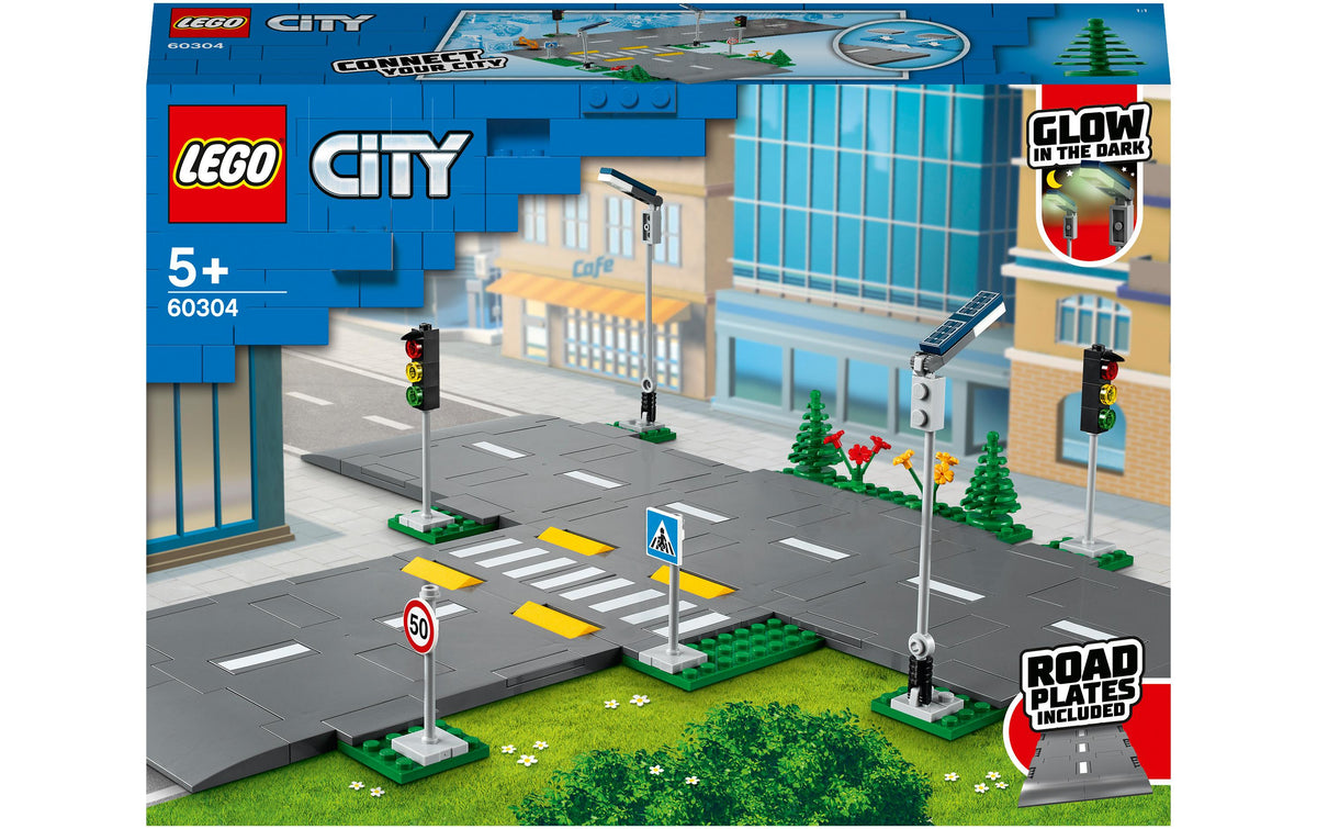 LEGO City Strassenkreuzung mit Ampeln – Alter: 5+, Teile: 112