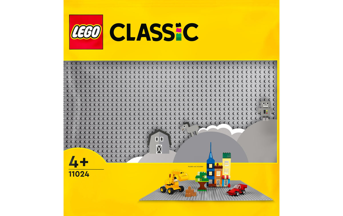 LEGO Classic Graue Bauplatte – Alter: 4+, Teile: 1