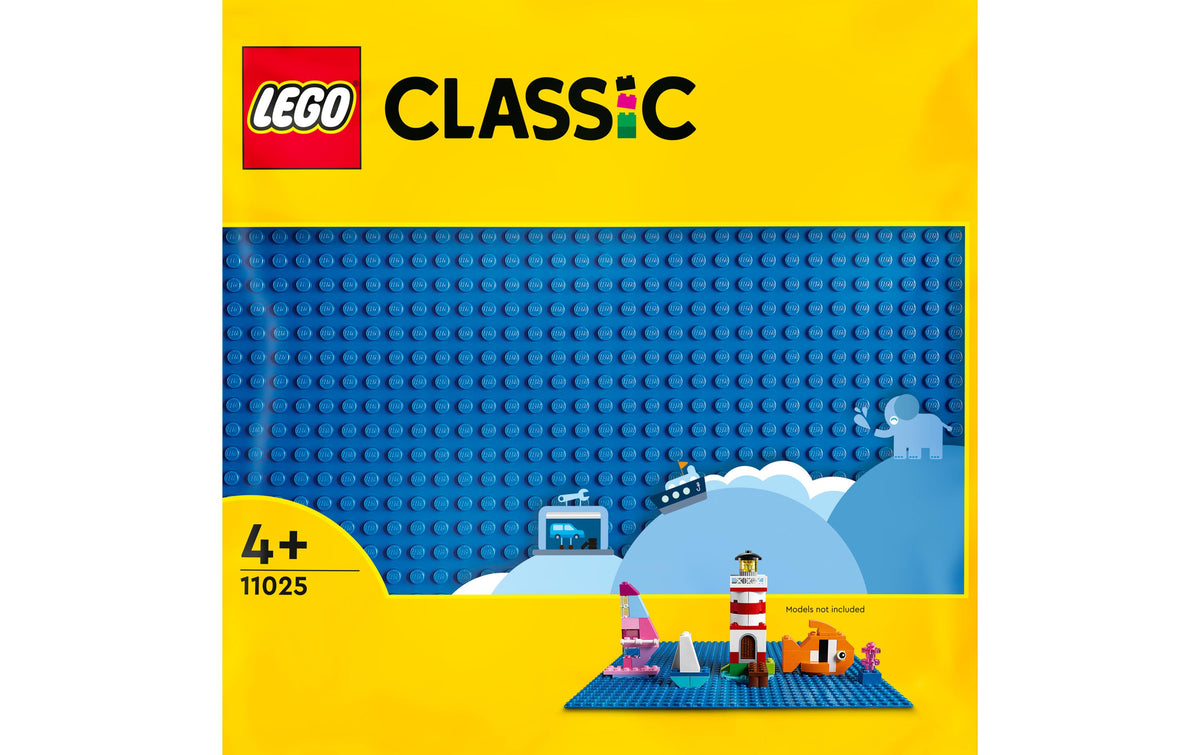 LEGO Classic Blaue Bauplatte – Alter: 4+, Teile: 1