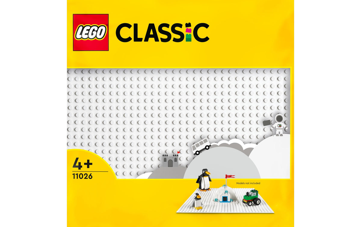 LEGO Classic Weisse Bauplatte – Alter: 4+, Teile: 1