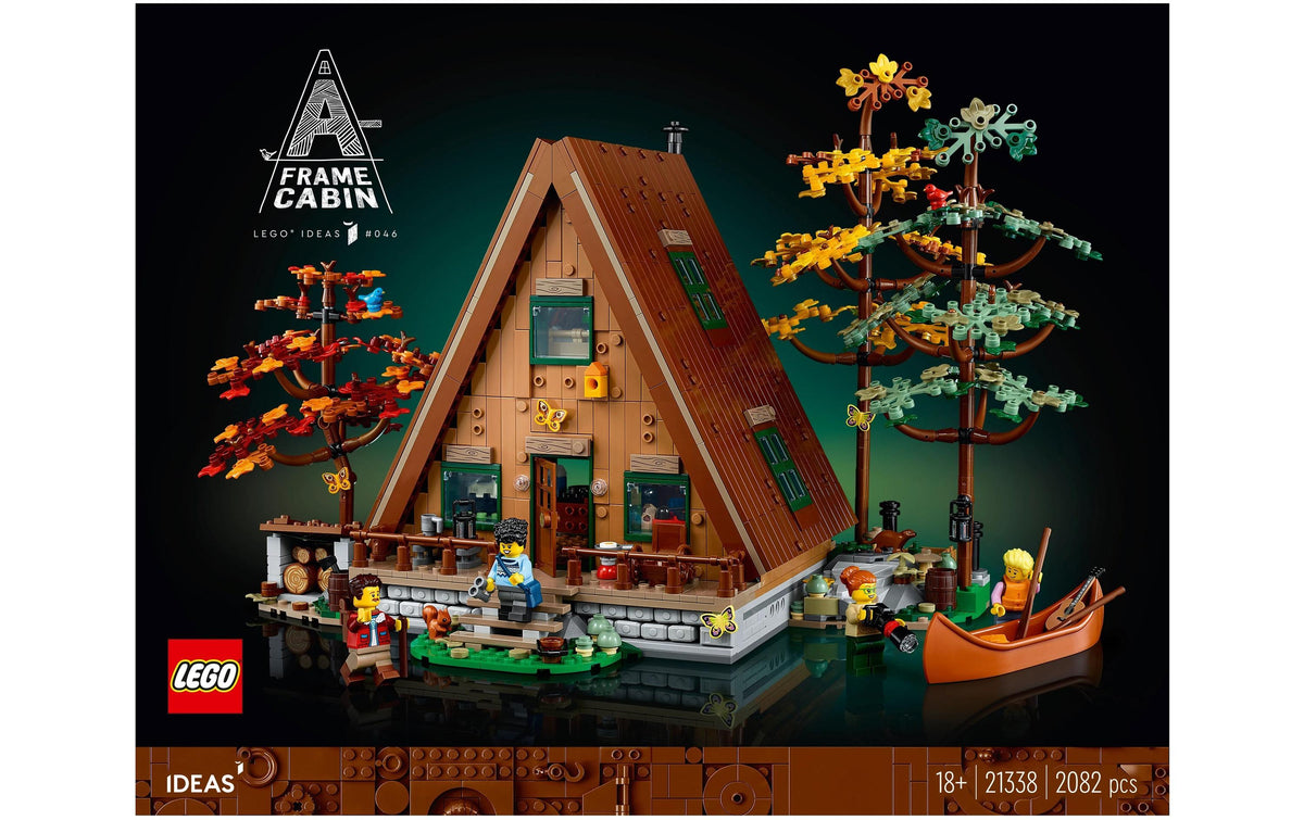 LEGO Ideas A-Frame Cabin 21338 – Alter: 18+ Teile: 2082
