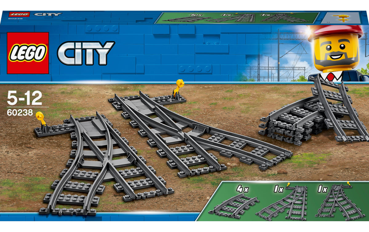 LEGO City Weichen – Alter: 5-12 Teile: 8