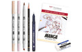 Tombow Manga Beginner Set 1x MONO 100 und Radierer XS