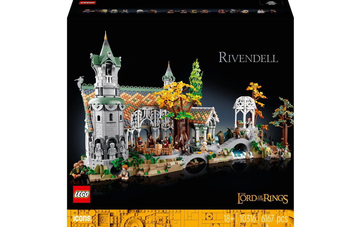 LEGO Lord of the Rings Rivendell 10316 – Alter: 18+, Teile: 6167