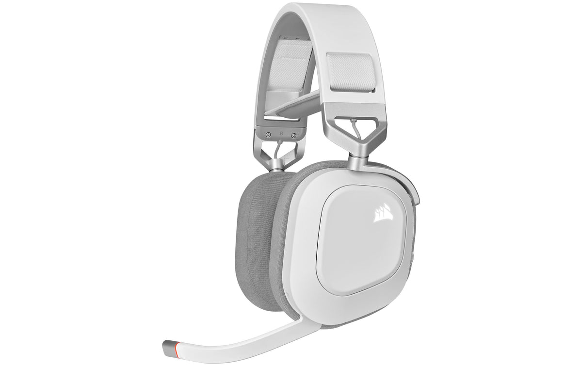 Corsair Gaming-Headset HS80 RGB iCUE - Weiss