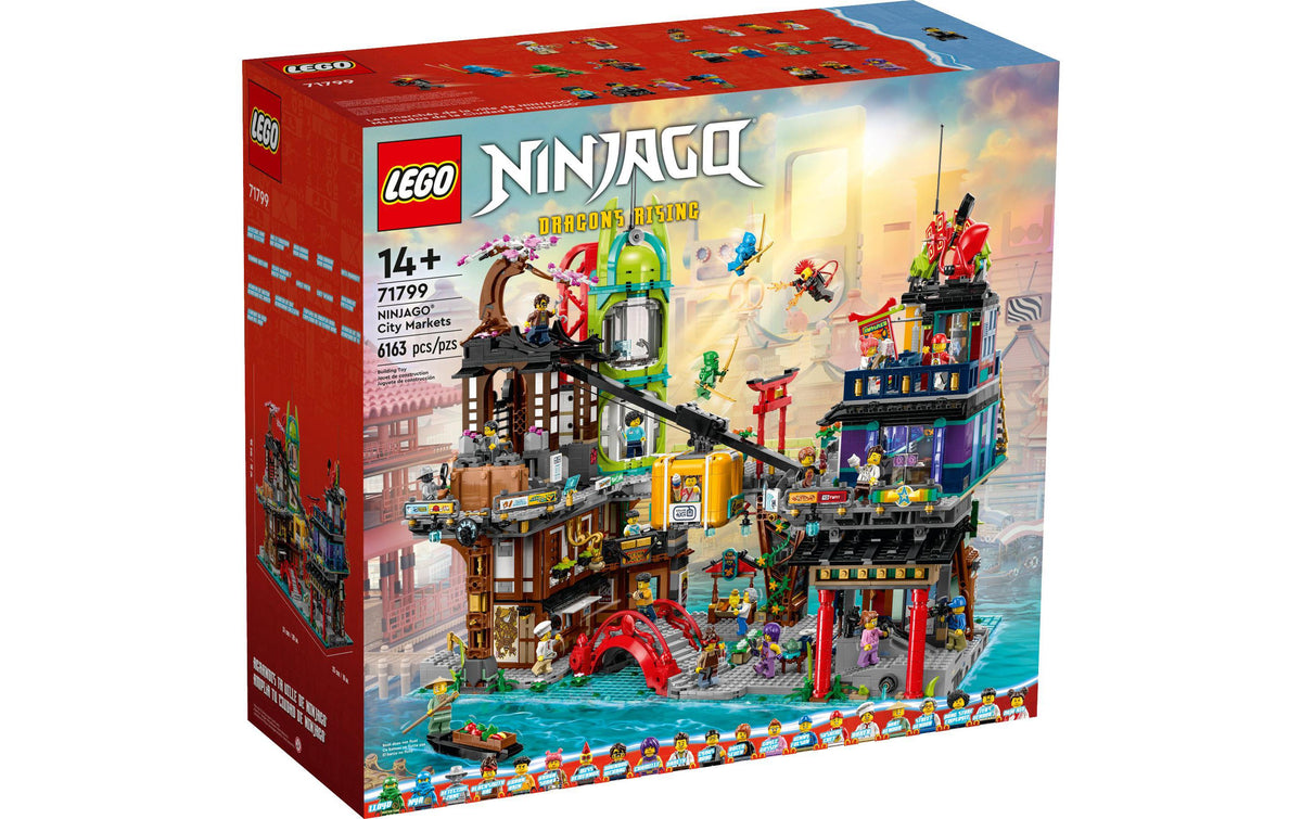 LEGO Die Märkte von NINJAGO City – Alter: 14+ Teile: 6163