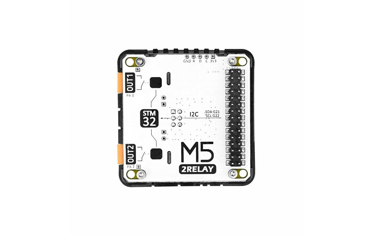 M5Stack 2-Channel AC Relay Module 13.2 STM32F030