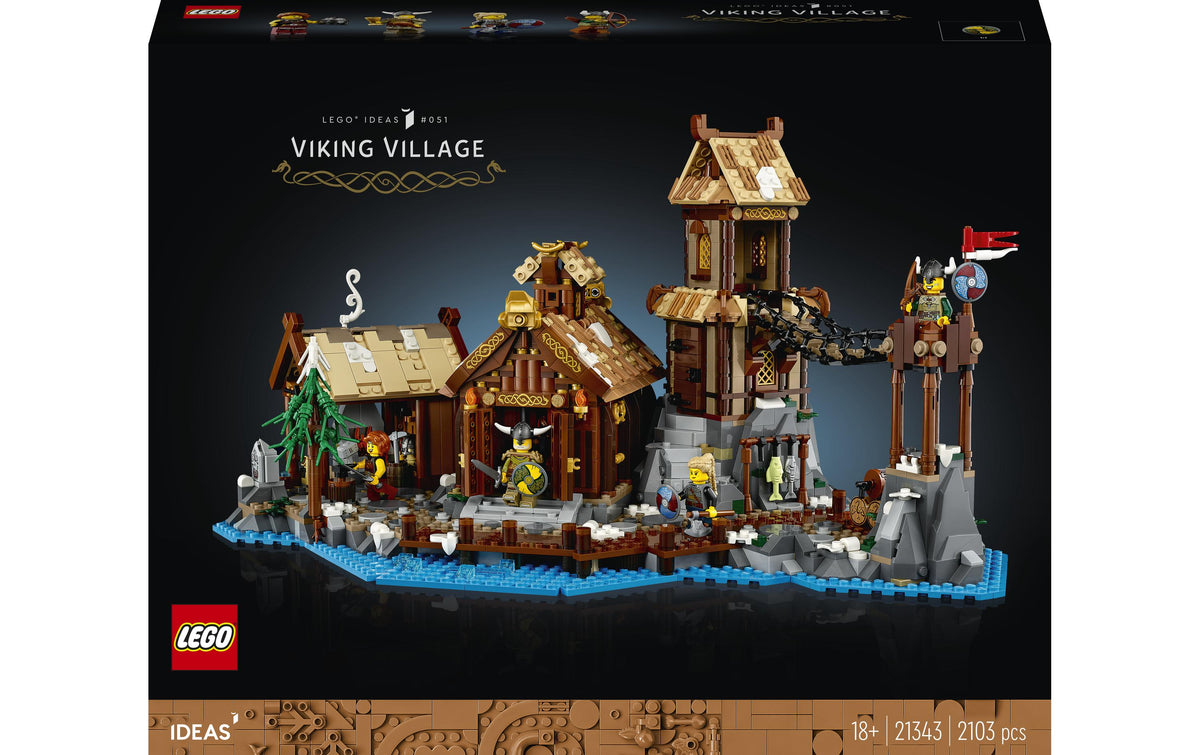 LEGO Wikingerdorf – Alter: 18+ Teile: 2103