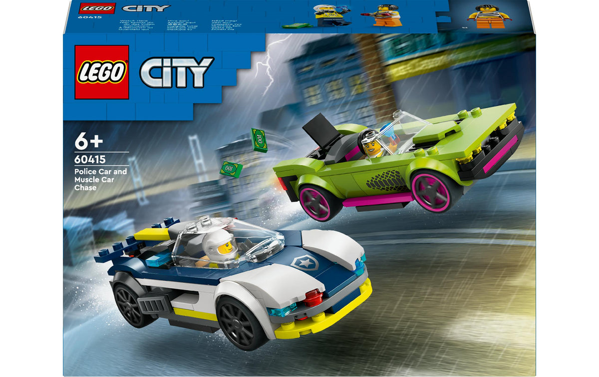 LEGO Polizeiauto und Muscle Car – City Police