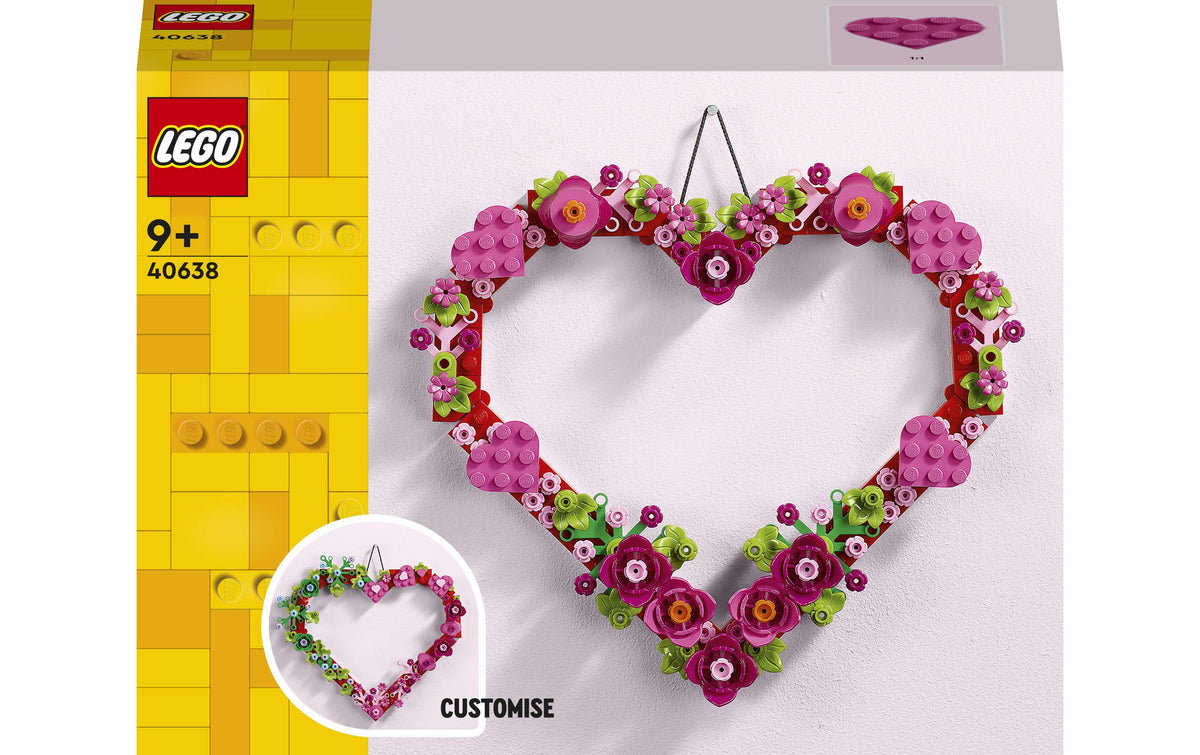 LEGO Herz-Deko – Merchandise Brick