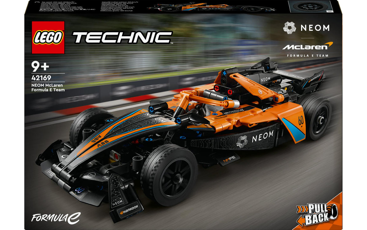 LEGO NEOM McLaren Formula E Race Car – Technic