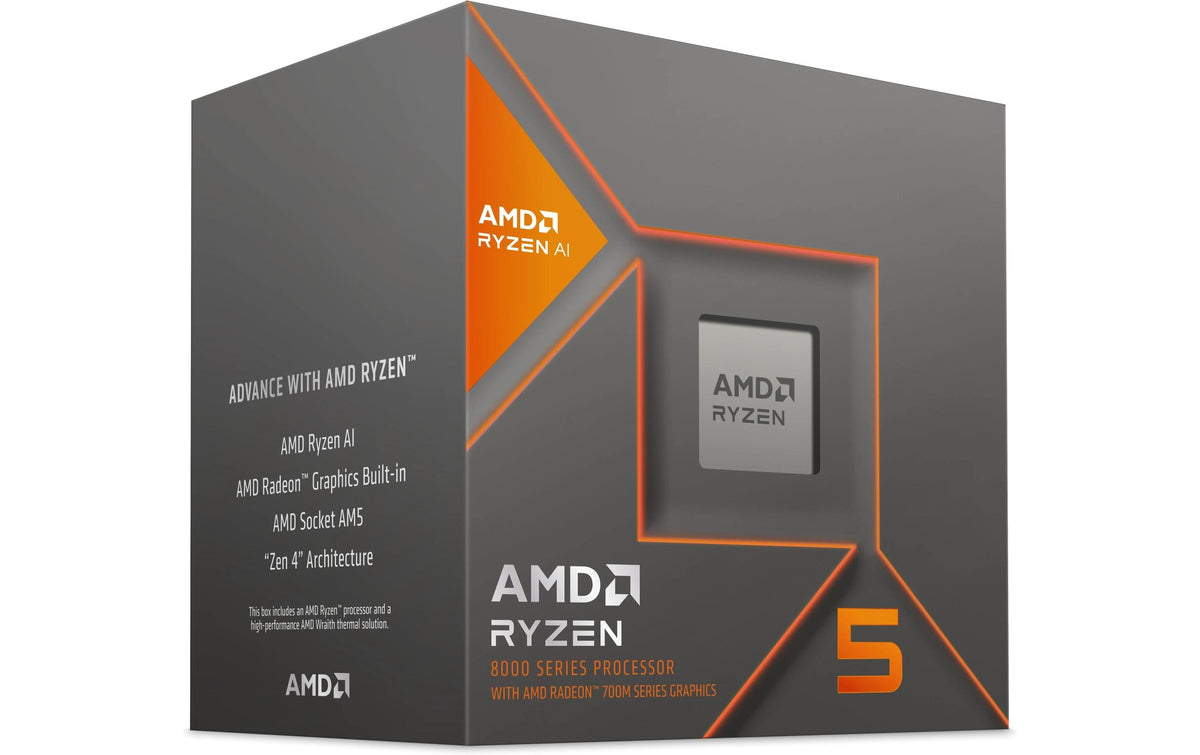 CPU AMD Ryzen 5 8600G/4.30 GHz, AM5 6-Core, 16MB Cache, 65W, Radeon 760M Gr.