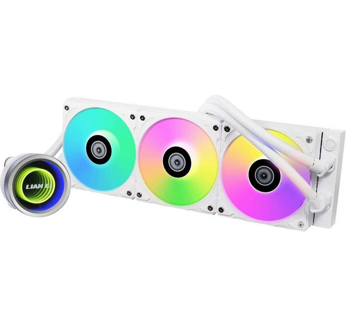 Wasserkühler Lian Li Galahad 2 360 Trinity AMD und Intel, Weiss, ARGB
