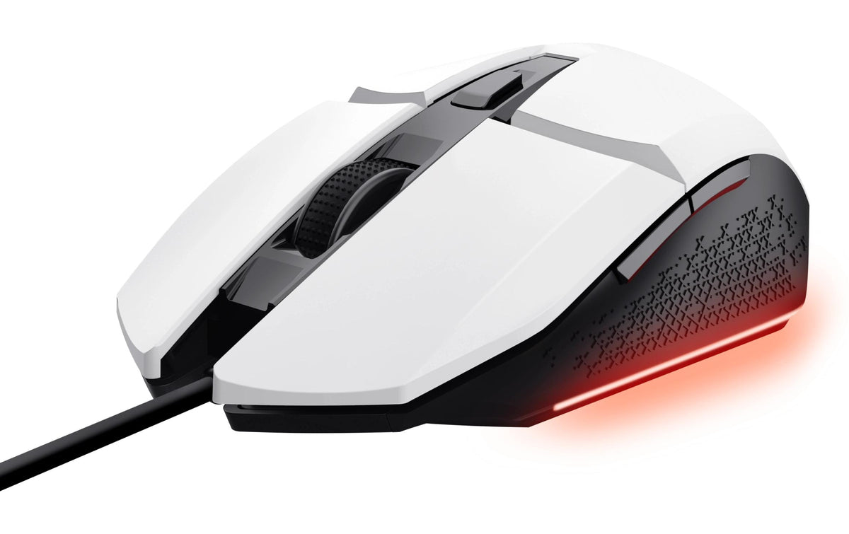 Trust Gaming-Maus GXT109 Felox - Weiss