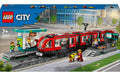LEGO Strassenbahn mit Haltestelle – LEGO City
