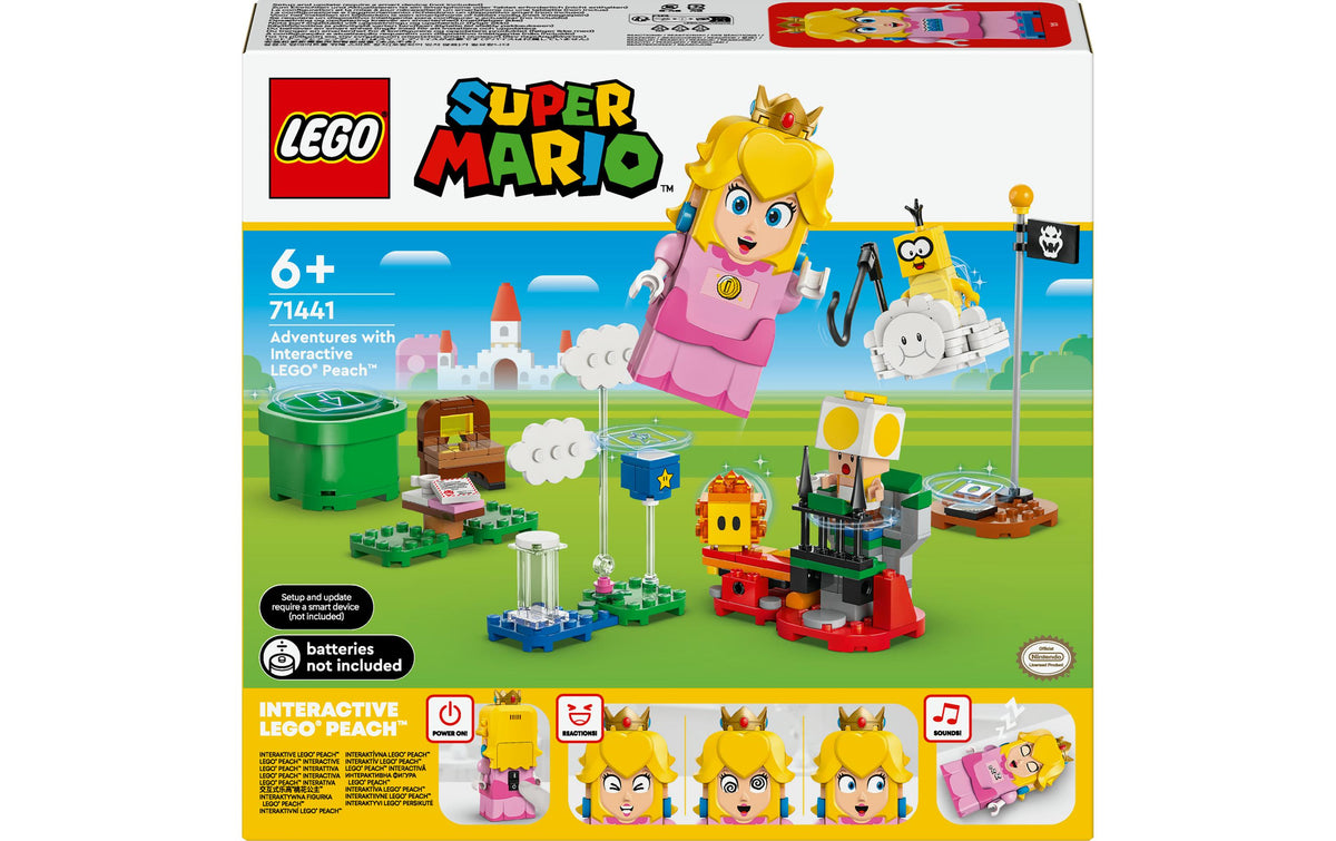 LEGO Abenteuer mit dem interaktiven Peach – LEGO Super Mario