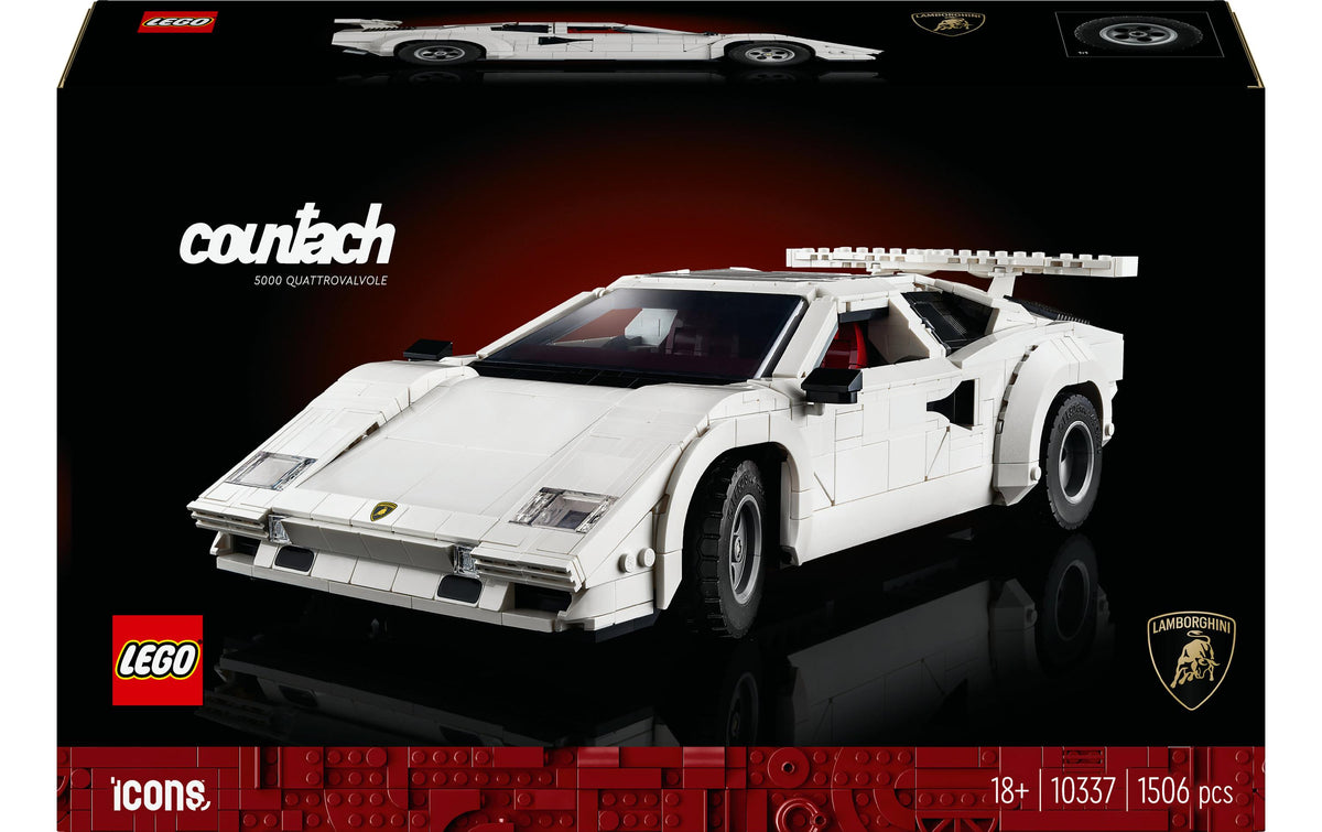 LEGO Lamborghini Countach 5000 – Alter: 18+ Teile: 1506