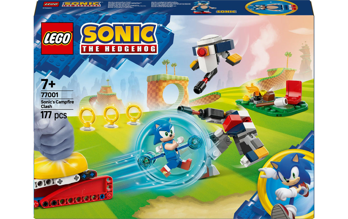 LEGO Sonics Showdown am Lagerfeuer