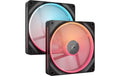 Gehäuselüfter Corsair LX-R RGB 140 Duo 120x120x25mm, PWM, 2000rpm, 10-38.3 dBA