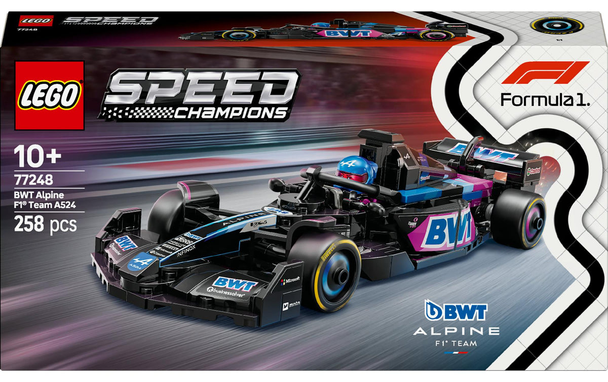 LEGO BWT Alpine F1® Team A524 Rennauto – LEGO Speed Champions