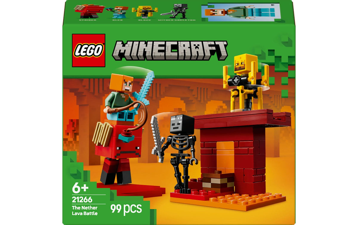 LEGO Das Lava-Duell im Nether – LEGO Minecraft