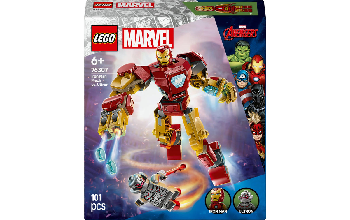 LEGO Iron Man Mech vs. Ultron – LEGO Marvel Super Heroes