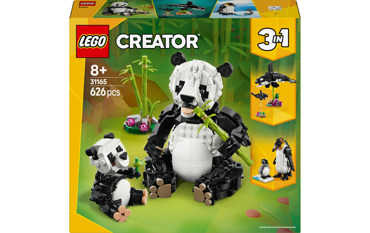 LEGO Wilde Tiere: Pandafamilie – LEGO Creator