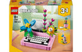 LEGO Schreibmaschine mit Blumen – LEGO Creator