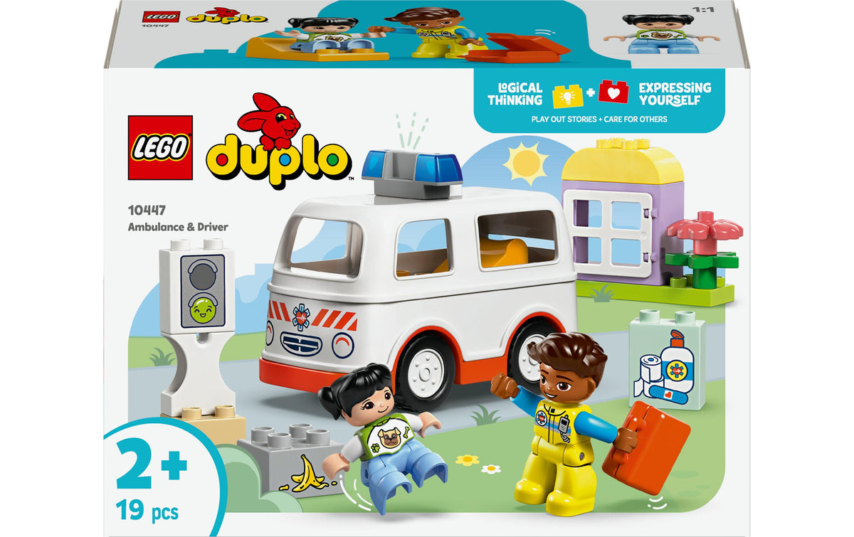 LEGO Rettungswagen mit Fahrer – LEGO DUPLO