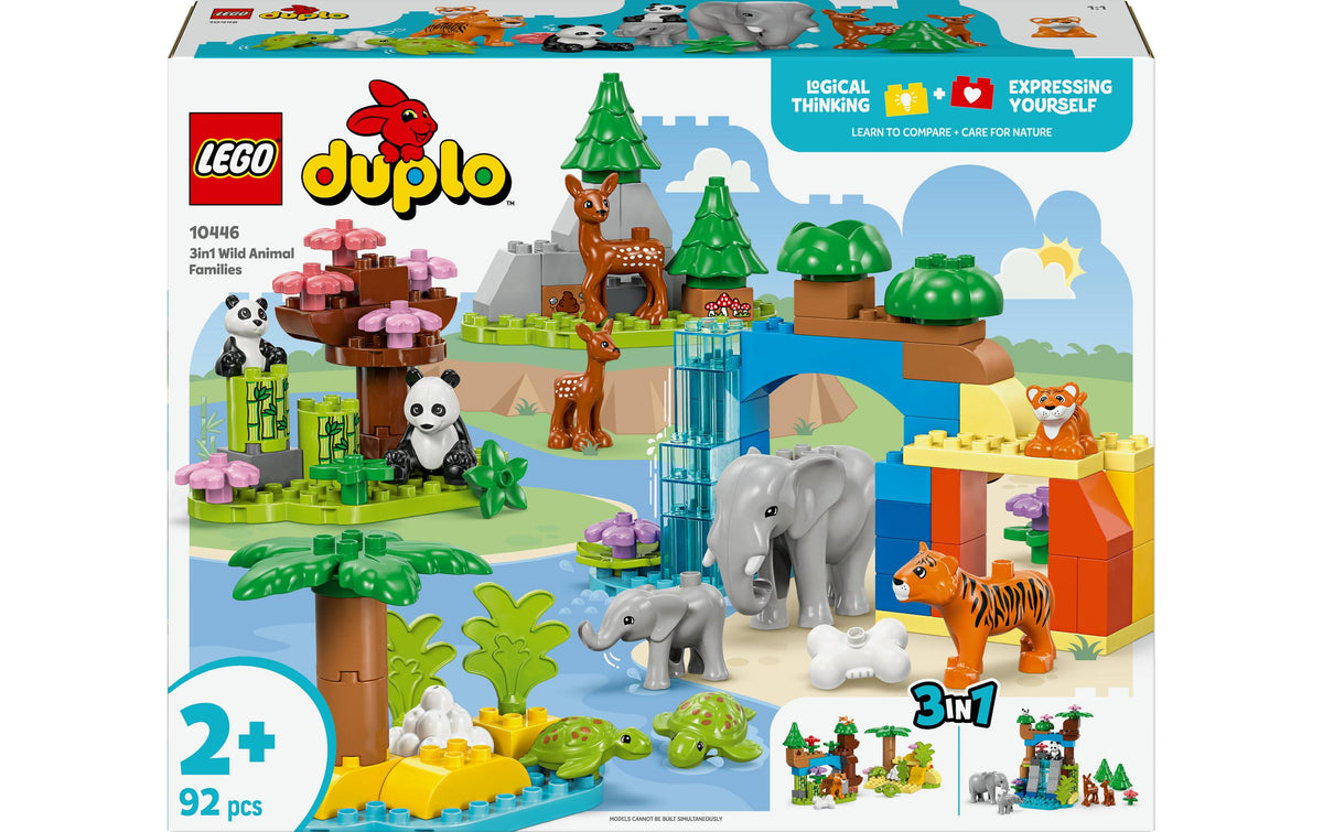 LEGO Wildtier-Familien 3-in-1-Set – LEGO DUPLO