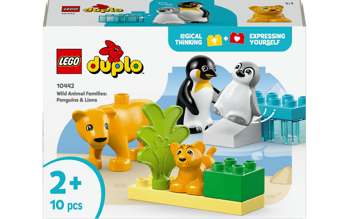 LEGO Wildtier-Familien Pinguine und Löwen – LEGO DUPLO