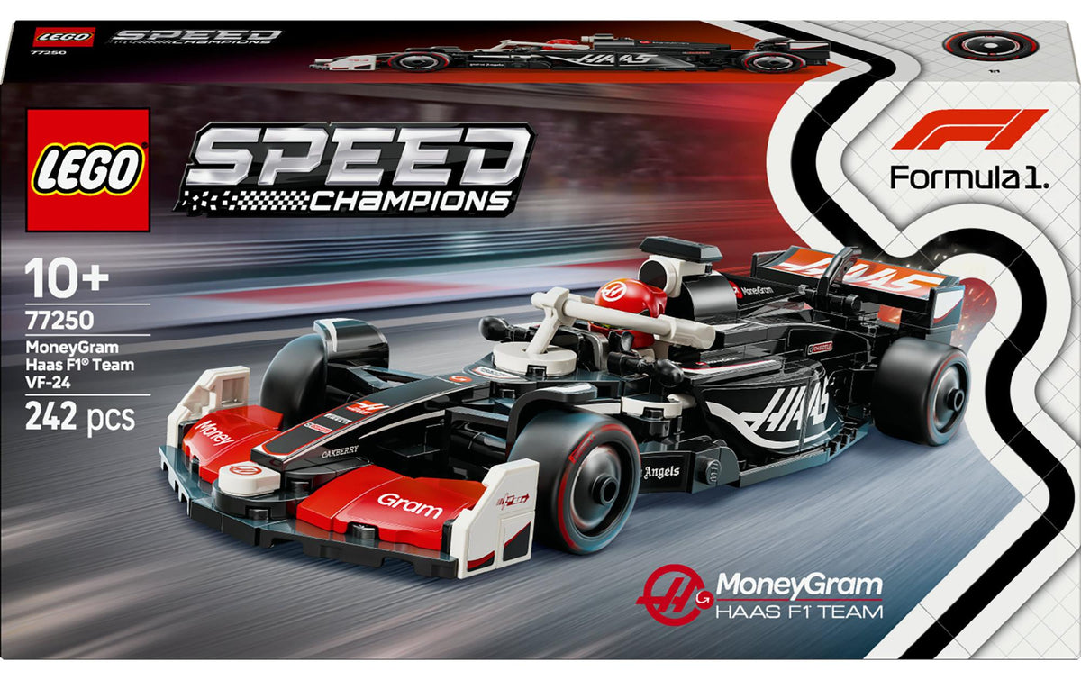 LEGO MoneyGram Haas F1® Team VF-24 Rennauto – LEGO Speed Champions