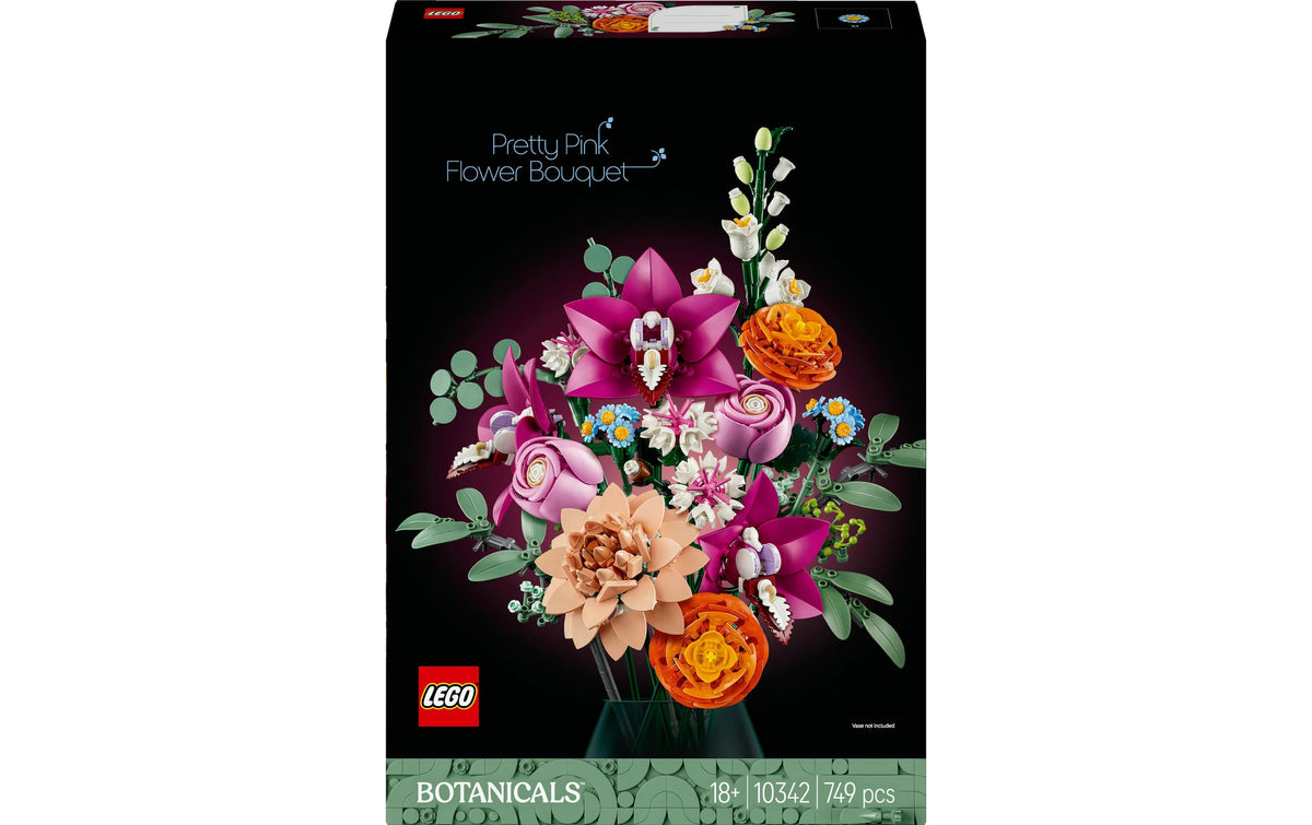 LEGO Schöner Rosafarbener Blumenstrauss – LEGO Botanicals