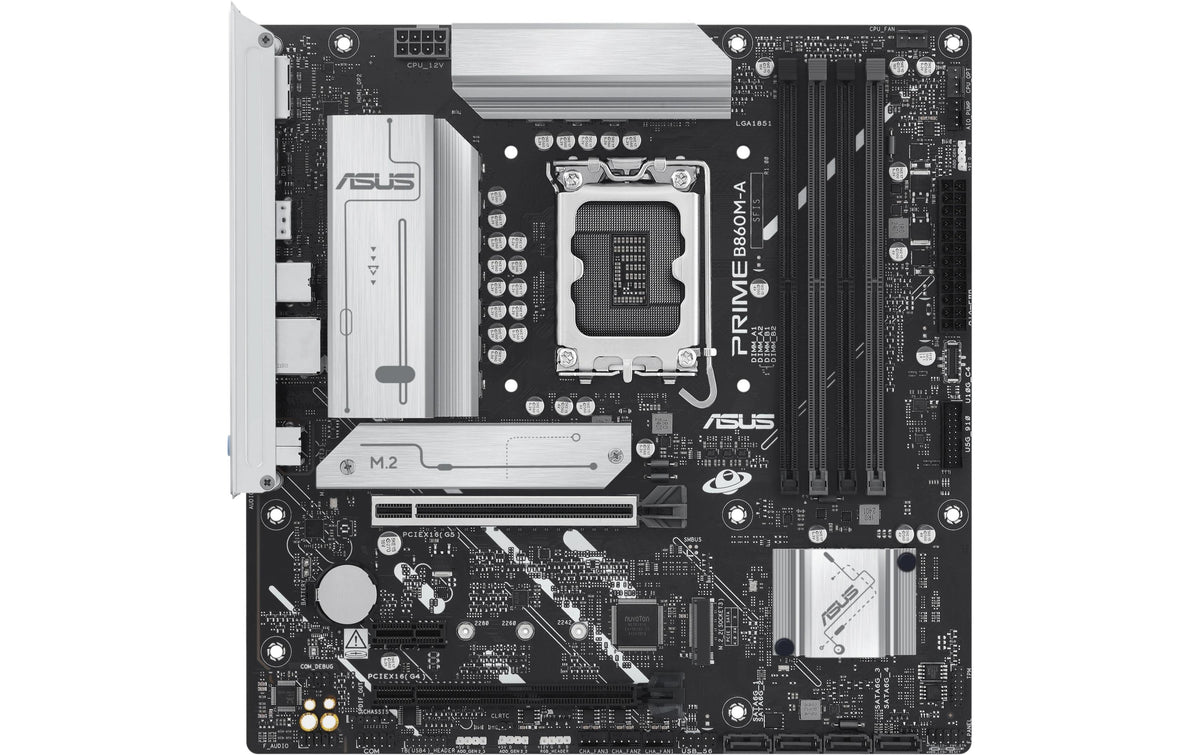 ASUS PRIME B860M-A-CSM, mATX LGA1851, 4x DDR5, PCI-E 5.0,2x HDMI, DP