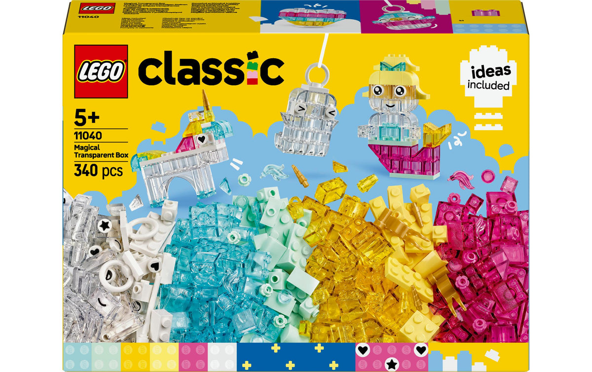 LEGO Zauberbox mit durchsichtigen Steinen – LEGO Classic