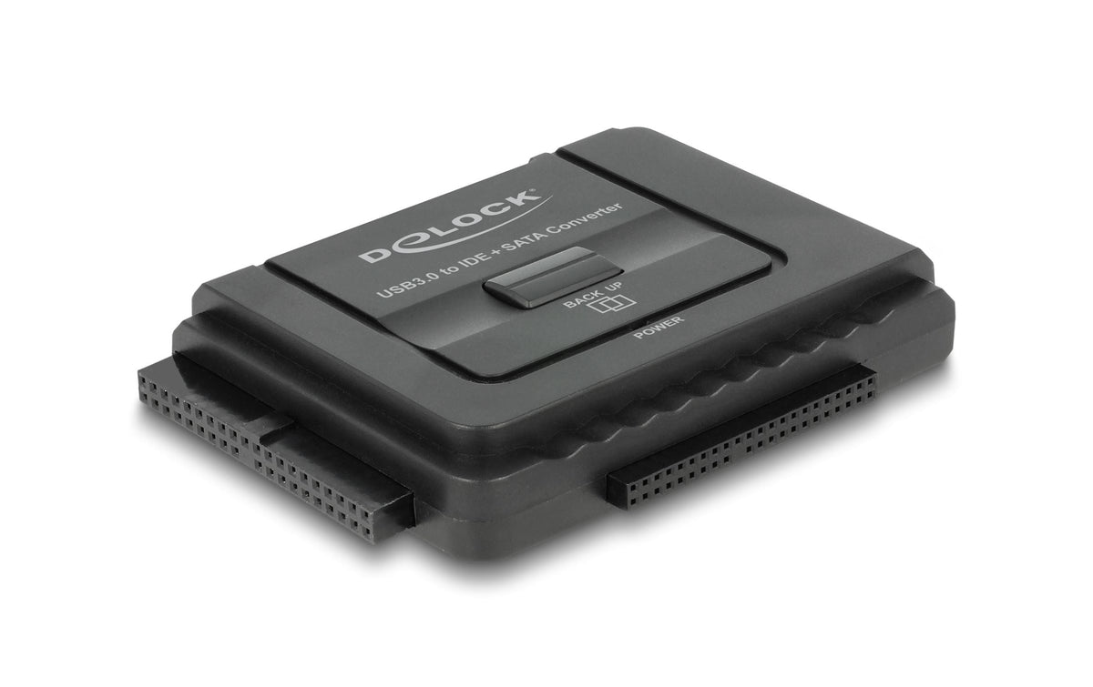 Delock 61486 Converter USB3.0 zu SATA 6Gb/s IDE 40 Pin / IDE 44 Pin mit Backup Funktion