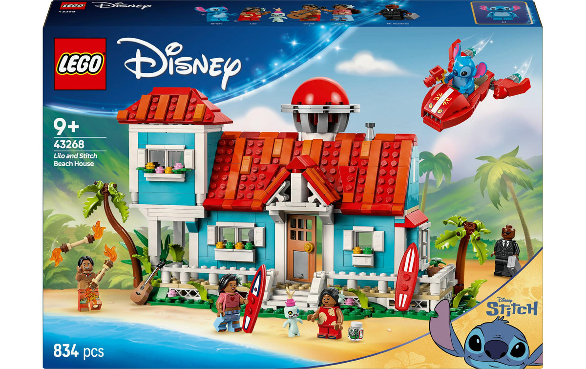 LEGO Strandhaus aus üLilo und Stitch – LEGO Disney Classic