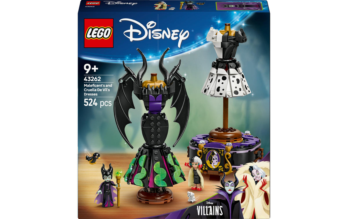 LEGO Kleider von Malefiz / Cruella de Vil – LEGO Disney Classic