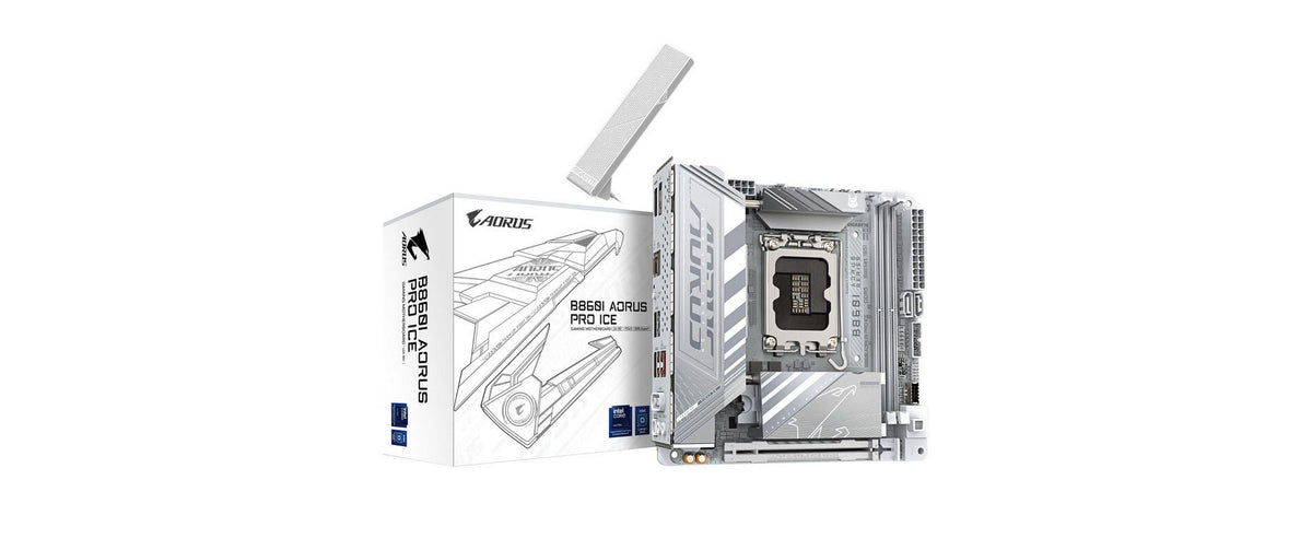 Gigabyte B860I AORUS PRO ICE, ATX LGA1851, Intel B860, 2x DDR5, WIFI6E