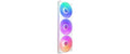 Gehäuselüfter NZXT F-Series Core RGB 360 Weiss, 360x120x26mm, 12V, 30dBA
