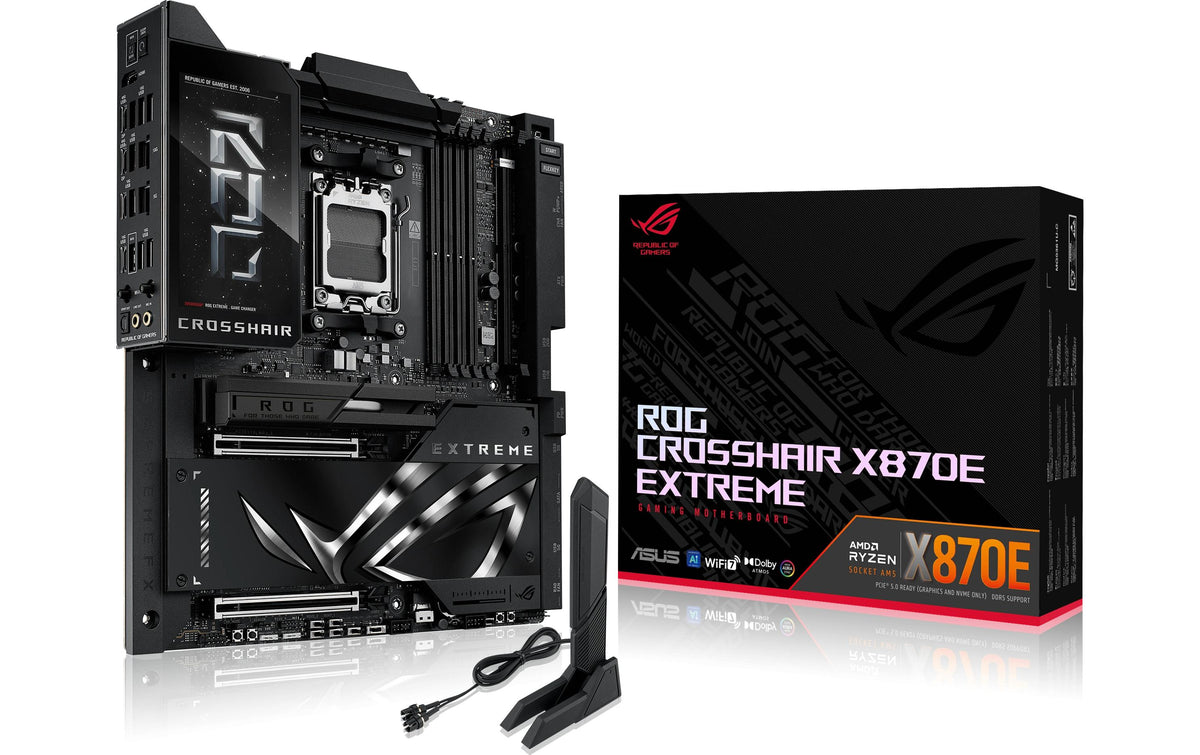 ASUS CROSSHAIR X870E EXTREME, E-ATX, AM5 AMD X870E, 4x DDR5, PCIe 5.0, WiFi 7