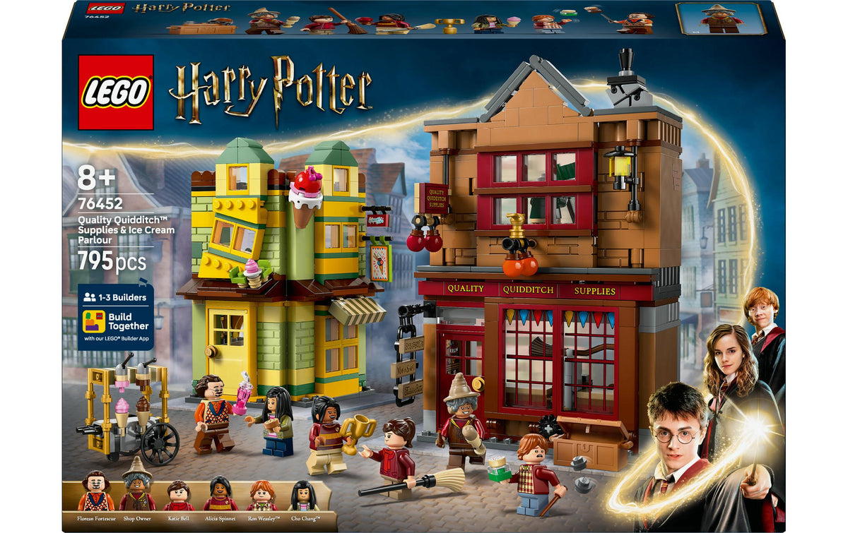 LEGO Quidditch & Fortescues Eissalon – LEGO Harry Potter