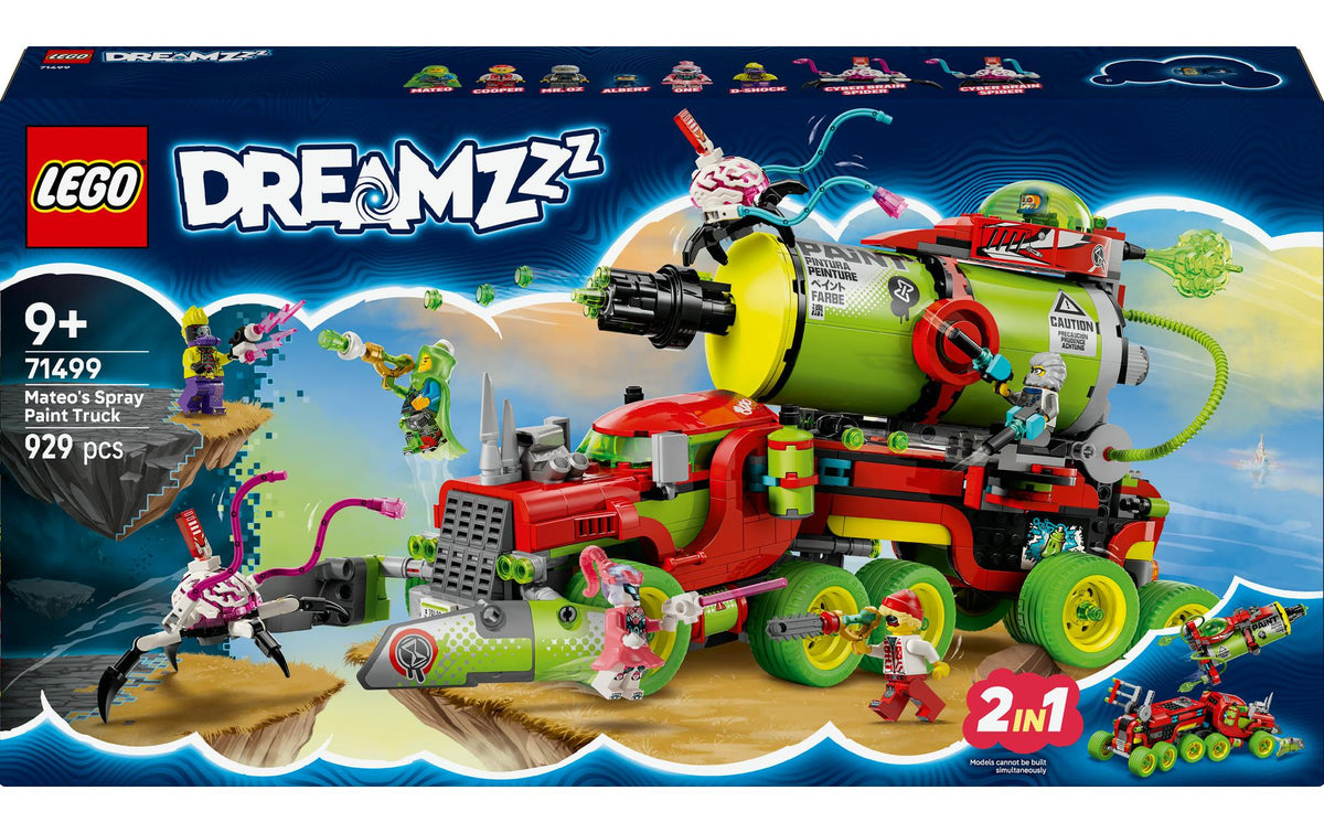 LEGO Mateos Sprühdosen-Truck – LEGO DREAMZzz
