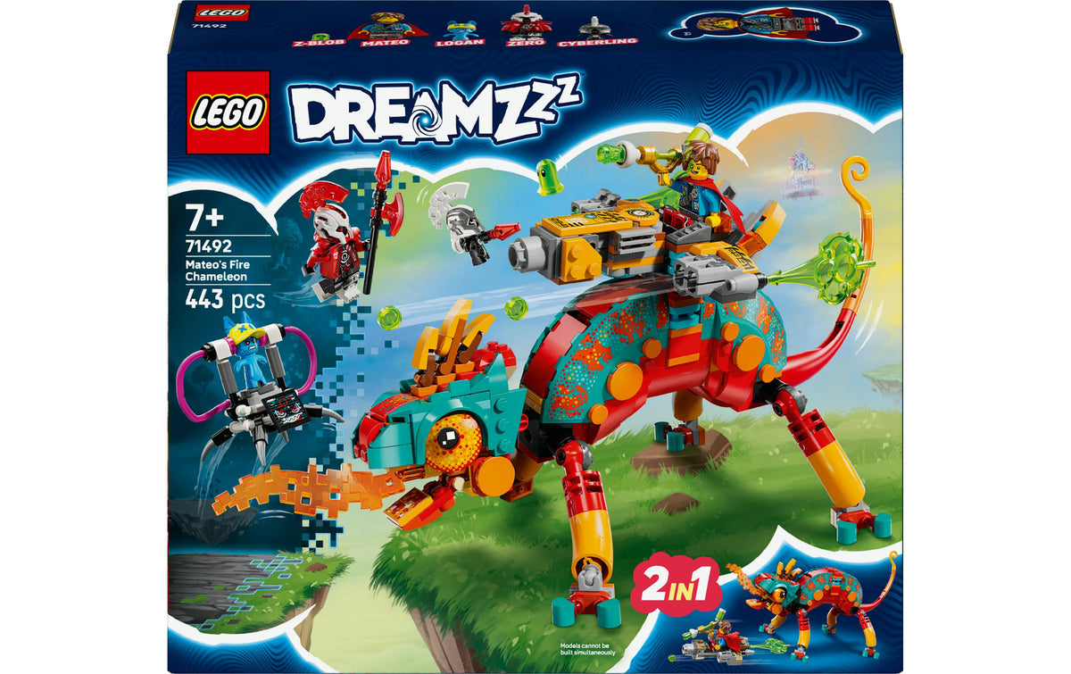 LEGO Mateos Feuer-Chamäleon – LEGO DREAMZzz
