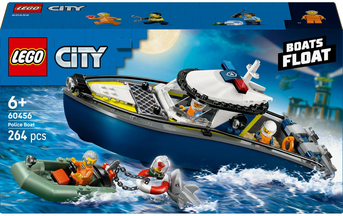 LEGO Verfolgungsjagd im Polizeiboot – LEGO City