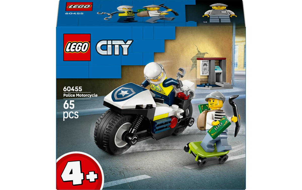 LEGO Verfolgungsjagd mit Polizeimotorrad – LEGO City