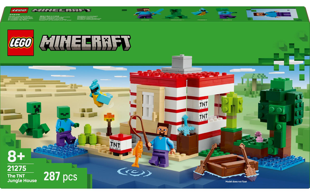 LEGO Das TNT-Dschungelhaus – LEGO Minecraft