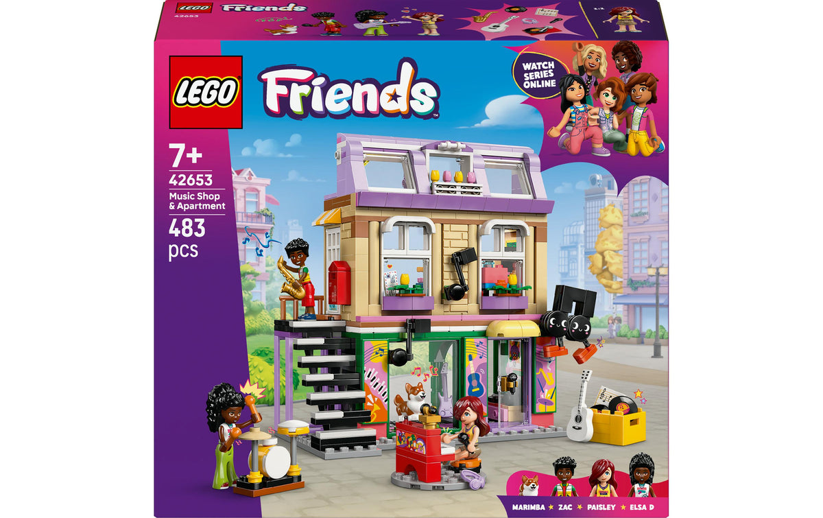 LEGO Musikladen & Wohnung – LEGO Friends
